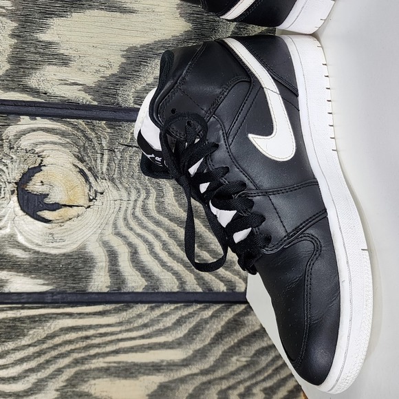 Jordan 1 Retro Premium Ying Yang Black Mens Size US 8 Athletic Shoes 554724 038 - Picture 11 of 12